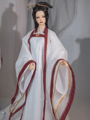 BJD Clothes Female Ancient Style Outfit for MSD/SD Ball-jointed Doll