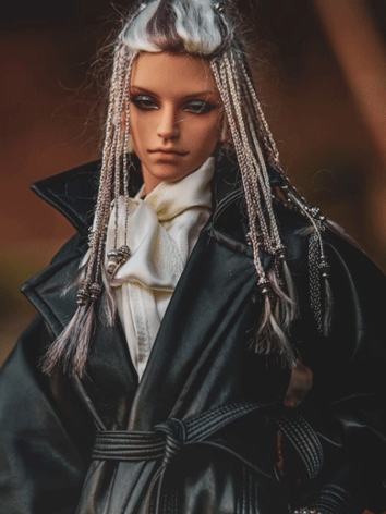 BJD Clothes Leather Coat Boy Suit for SD/70cm/75cm Size Ball-jointed Doll