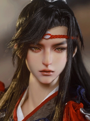 BJD Armored Zhao Yun Boy 78cm Ball-jointed Doll