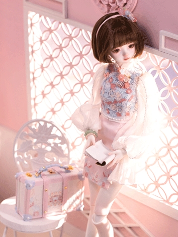 BJD Clothes Miao Han Outfit 40MC0003 for 43cm MSD Size Ball-jointed Doll