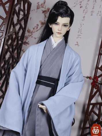 BJD Clothes Ancient Suit Zhou Zishu for Loongsoul73 Size Ball-jointed Doll