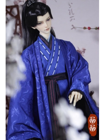 BJD Clothes Ancient Suit for Loongsoul73/MSD/YOSD Size Ball-jointed Doll