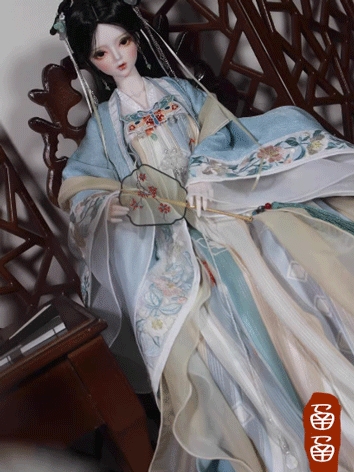 BJD Clothes Female Ancient Suit for SD Size Ball-jointed Doll