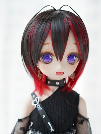 BJD Female/Male Wig High Temperature Short Hair for SD/MSD Size Ball Jointed Doll