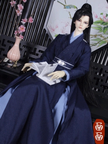 BJD Clothes Tang Zhou Ancient Suit for Loongsoul73 Size Ball-jointed Doll