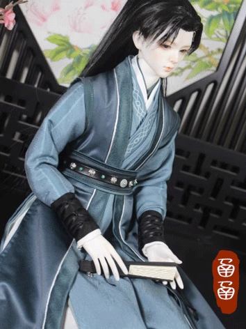 BJD Clothes Male Ancient Suit for Loongsoul73/MSD Size Ball-jointed Doll
