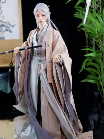 BJD Ancient Stlyle Clothes (Zhu Lang) for 68cm/SOOMID/73cm Size Ball Jointed Doll