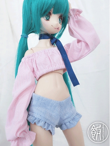BJD Clothes Off Shoulder Top for SD Size Ball Jointed Doll
