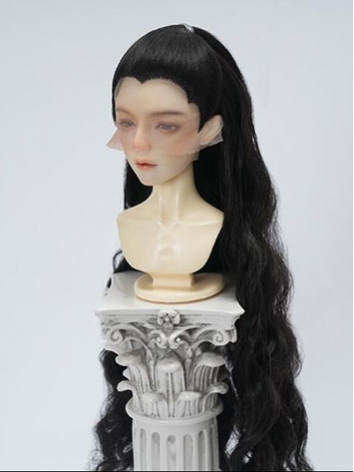 BJD Wig Long Curly Three Tips Hair for SD Size Ball-jointed Doll