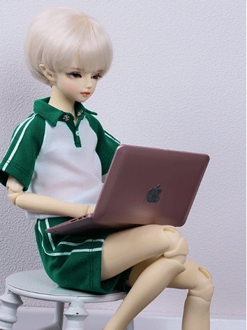 BJD Clothes Summer School Uniform for ID75/Loongsoul73/Popo68 Size Ball Jointed Doll