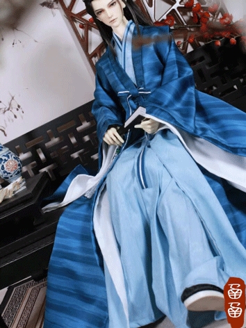 BJD Clothes Male Ancient Suit for Loongsoul73cm Size Ball-jointed Doll