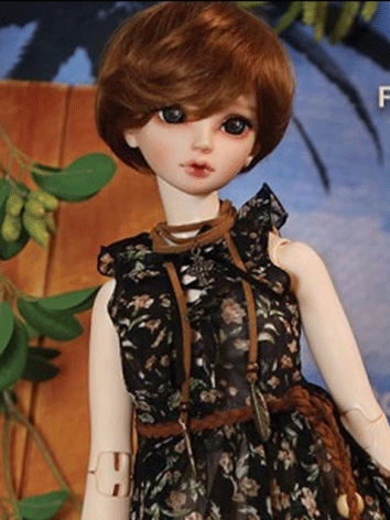 BJD Clothes Black Chiffon Dress Suit for SD13 Size Ball Jointed Doll