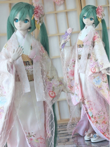 BJD Doll Clothes Japanese Style Dress Suit Fit for DD/SD13/SDGR Size Ball-jointed Doll