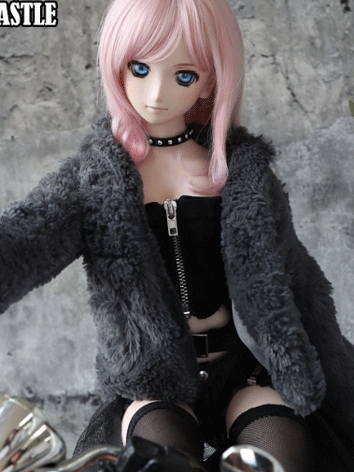 BJD Doll Clothes Imitation Fur Shorts Suit Fit for DD Size Ball-jointed Doll