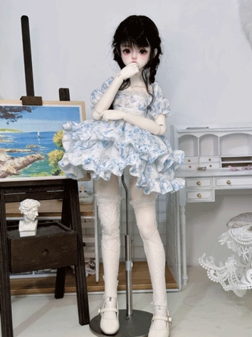 BJD Clothes Floral Dress Suit for MSD/SD Ball-jointed Doll