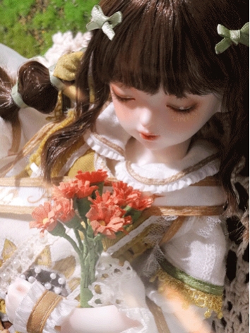 BJD Fullset Vincent's Flower Sealed Eyes Sunny 29cm Girl Ball-jointed Doll