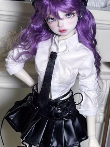 BJD Clothes Hot Skirt T-shirt Suit for DD/MSD Size Ball-jointed Doll