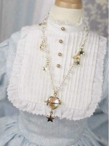 BJD Doll Zircon Necklace Sweater Chain for SD/MSD Size Ball Jointed Doll