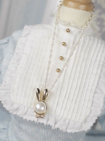 BJD Doll Rabbit Head Necklace Sweater Chain for SD/MSD Size Ball Jointed Doll