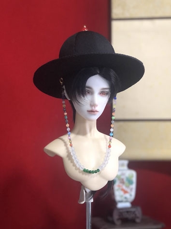 BJD Doll Hat Ancient Style Ming Dynasty Hat for SD/MSD/YOSD Size Ball Jointed Doll