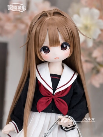 BJD Wig High Temperature Long Straight Hair for SD Size Ball-jointed Doll