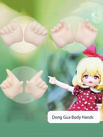 MJD Special Hands Part for 1/6 YOSD Dong Gua Body Mechanical joint doll