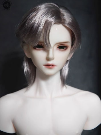 BJD Wig Four Colors Short Wolf Tail Milk Hair for SD/MSD Size Ball-jointed Doll