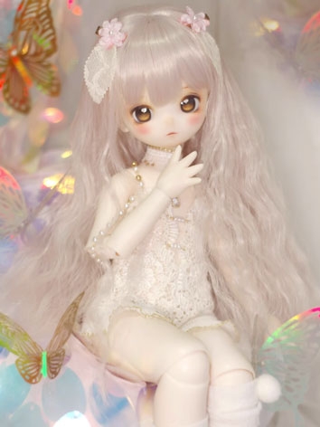 BJD Wig Long Curly High Temperature Hair for SD/MSD/YOSD Size Ball-jointed Doll