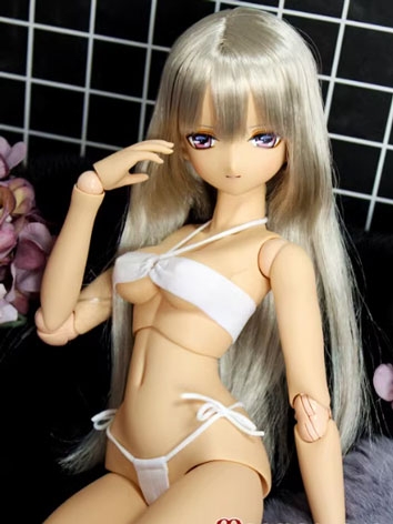 BJD Clothes White Girl Swimsuit Underpants for SD/MSD Ball-jointed Doll