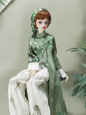 BJD Clothes Bamboo Chinese Style Suit for Blythe/YOSD/MSD/SD Size Ball-jointed Doll