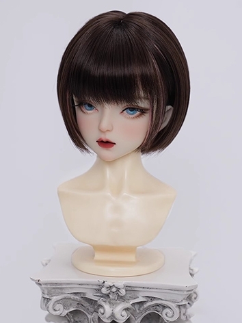 BJD Wig Short Bob Hair for SD/MSD/YOSD Size Ball-jointed Doll