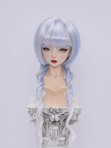 BJD Wig Jellyfish Long Hair for SD MSD Size Ball-jointed Doll