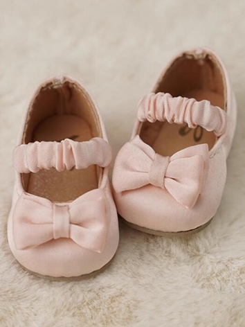 BJD Shoes Bowknot Flat Shoes for MSD YOSD Size Ball-jointed Doll
