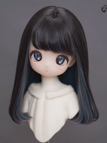 BJD Wig Style Long Gradient Daily Hair for SD/MSD Size Ball-jointed Doll