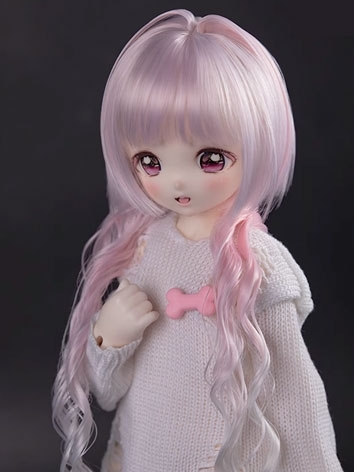 BJD Wig Long Jellyfish Hair for SD MSD Size Ball-jointed Doll