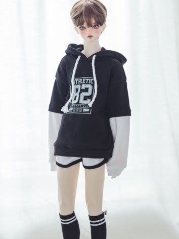 BJD Clothes T-shirt Shorts Socks Suit T020 for MSD SD 70cm Loongsoul73 Size Ball-jointed Doll