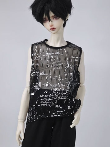 BJD Clothes Sleeveless Vest A460 for MSD SD 70cm Loongsoul73 ID75 Size Ball-jointed Doll