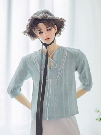 BJD Clothes Lace-up Tshirt A461 for MSD SD 70cm Loongsoul73 ID75 Size Ball-jointed Doll