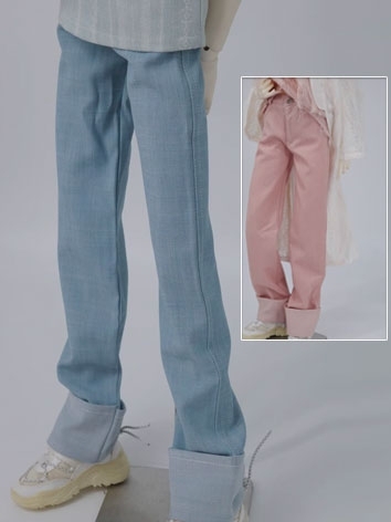 BJD Clothes Jeans A463 for MSD SD 70cm Loongsoul73 ID75 Size Ball-jointed Doll