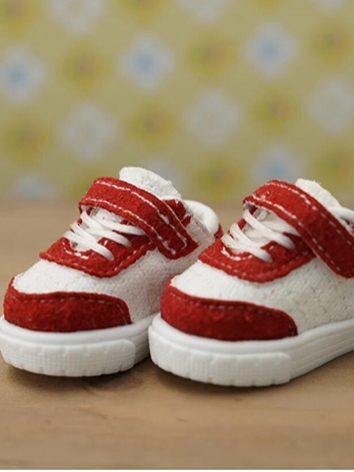 BJD Shoes Casual Thick Sole High Shoes for YOSD Size Ball-jointed Doll