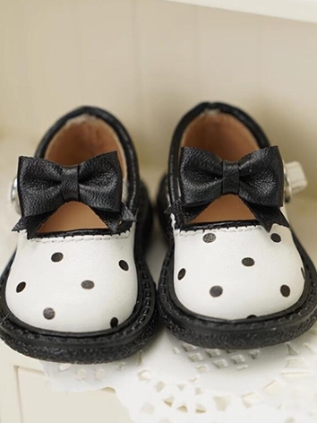 BJD Shoes Bowknot Flat Shoes for MSD YOSD Size Ball-jointed Doll