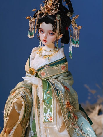 BJD Clothes Ancient Style Embroidery Suit for SD 70 Size Ball-jointed Doll