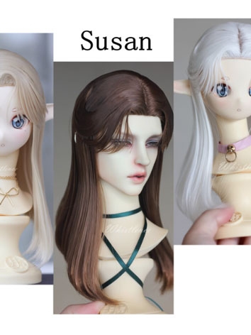 BJD Wig Style Wig Long Susan Hair for SD Size Ball-jointed Doll