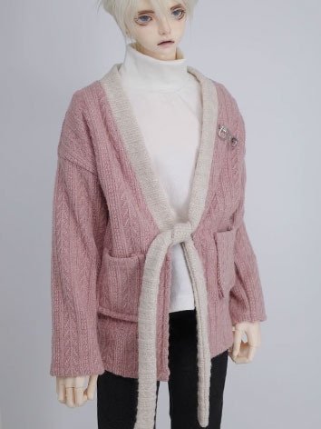 BJD Clothes Knitting Cardigan A469 for MSD SD 70cm Loongsoul73 ID75 Size Ball-jointed Doll