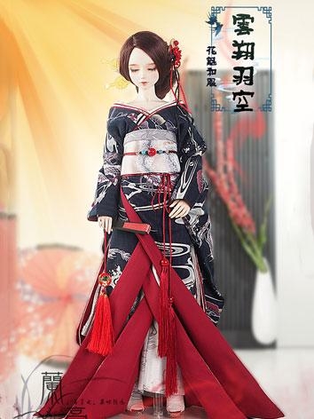 BJD Clothes Kimono (Yunxiang Yukong) for 70cm/SD/MSD/YOSD Ball-jointed Doll