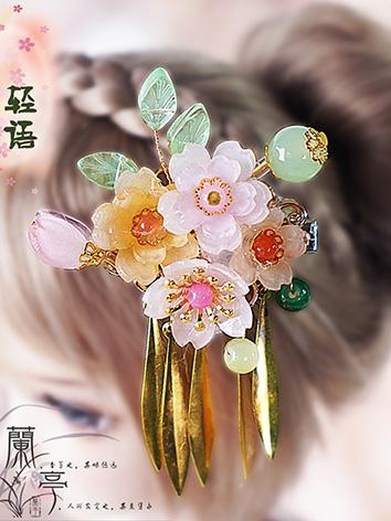 BJD Accessories Flower Hairpin (Qing Yu)for SD Ball-jointed Doll