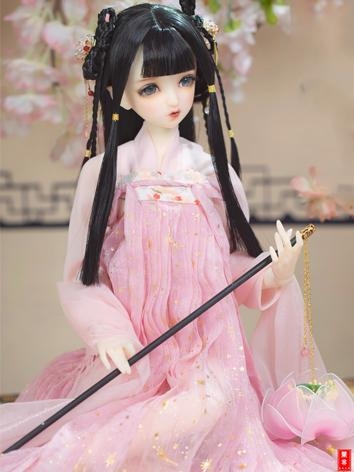 BJD Clothes Ancient Style Dress Set for 70cm/SD/MSD Ball-jointed Doll