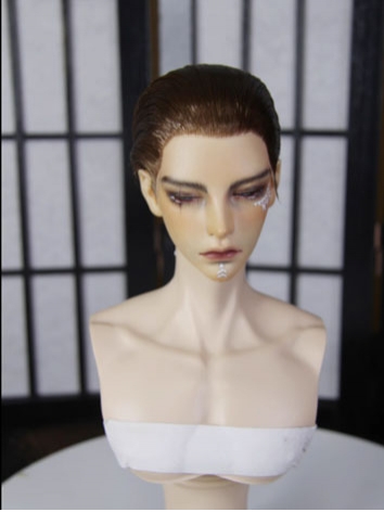 BJD Wig Modern Short Slicked-back Hair 20231101 for SD Size Ball-jointed Doll