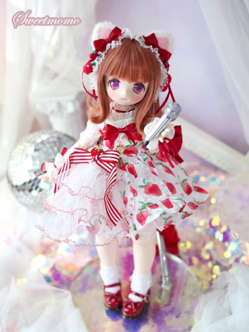 BJD Doll Clothes Strawberry Suit Fit for SD Size Ball-jointed Doll