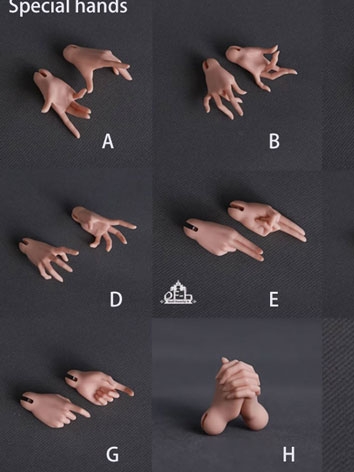 BJD Special Hands Fit for Yao Tiao/Shao Xia Body Ball Jointed Doll